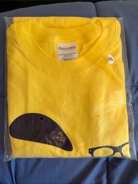 Discovery mythbusters Yellow Graphic T-Shirt